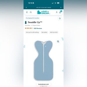 Love to Dream Swaddle Up Set (4)